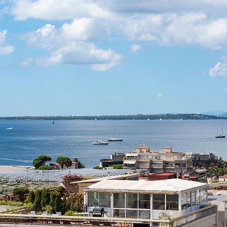 Vue Mer 180° Cocon A 7 Min De La Plage Piscine Ac Antibes Exteriör bild